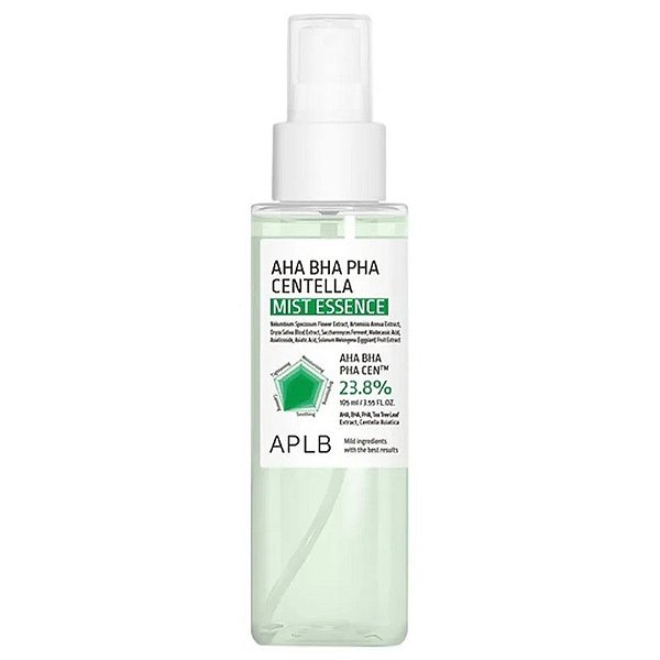 Névoa Facial APLB AHA BHA PHA Centella 23,8% - 105 mL