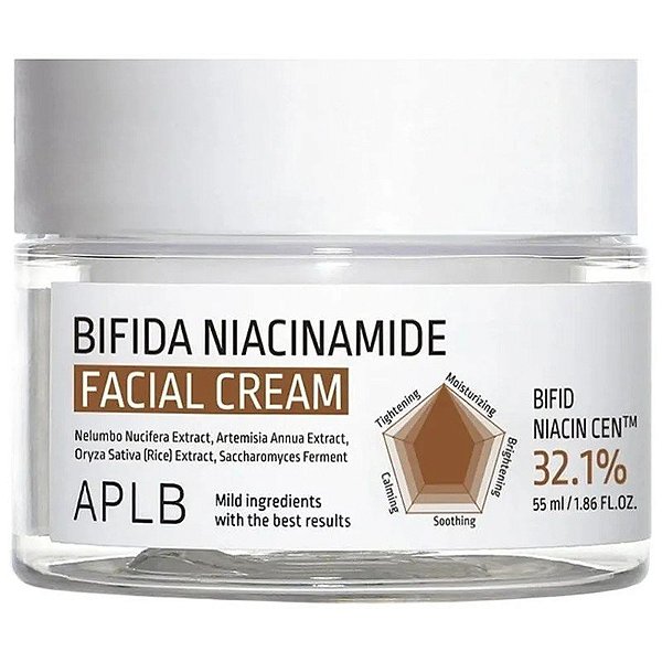 Creme Facial APLB Bifida Niacinamida 32,1% - 55mL
