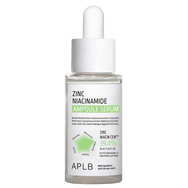 Soro Facial APLB Zinco Niacinamida 39,4% - 40mL