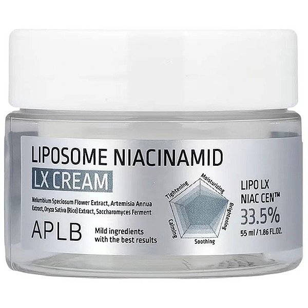 Creme Facial APLB Liposome Niacinamida LX 33,5% - 55mL