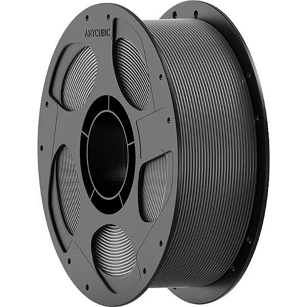Filamento PLA de Alta Velocidade para Impressora 3D Anycubic 1.75mm 1Kg Textura Cinza