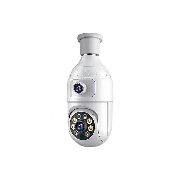 Câmera de Segurança Satélite A-CAM8002D 4MP Wi-Fi - Branco
