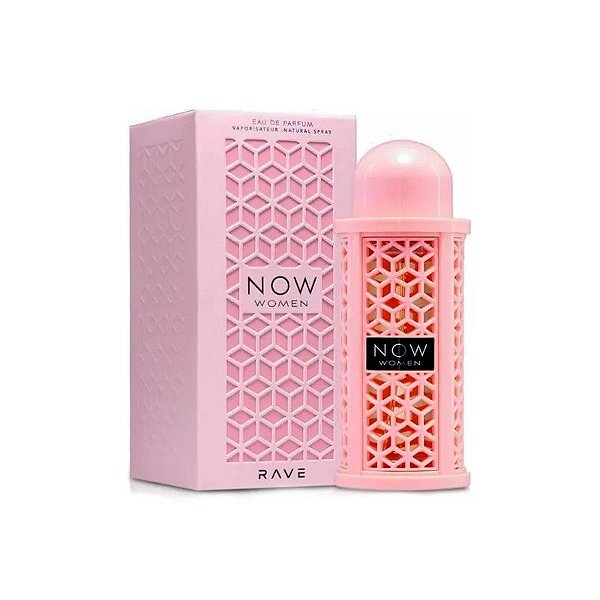 Perfume Lattafa Rave Now Rosa Eau de Parfum Feminino 100ML