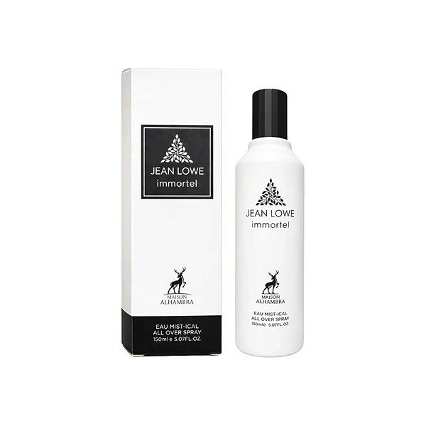 Loção Corporal Maison Alhambra Jean Lowe Immortel - Água Mística - Masculino - 150ML
