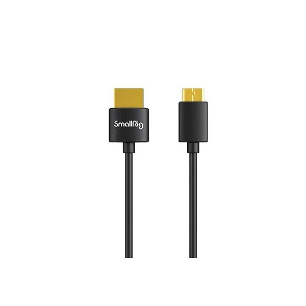Cabo Smallrig Ultra Fino 4K 3040 (C para A) - Preto