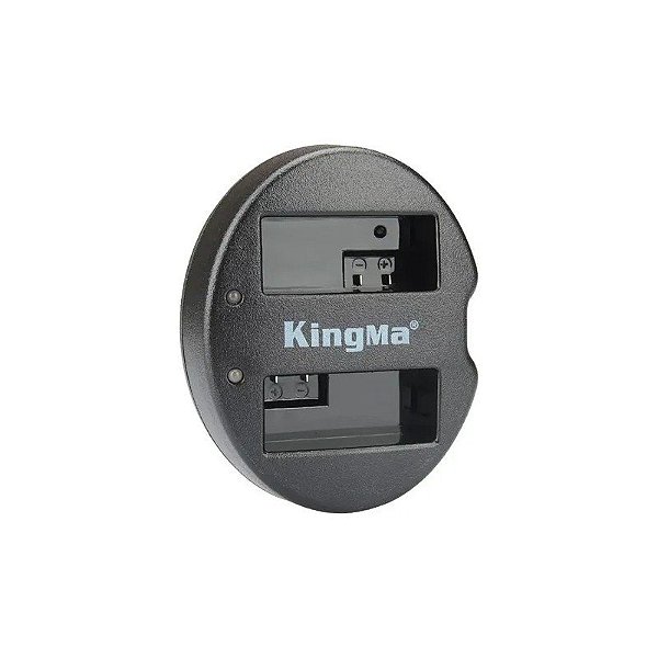 Carregador de Bateria Kingma LP-E8 LCD USB Duplo