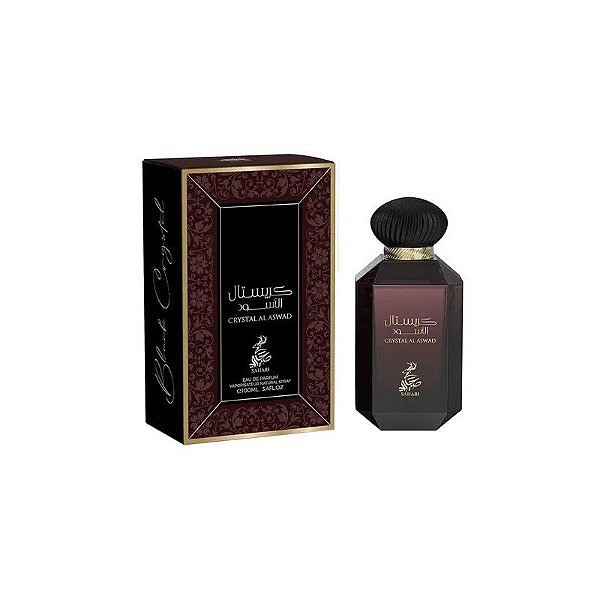 Perfume Sahari Crystal Al Aswad - Água de Perfume - Masculino - 100 ml