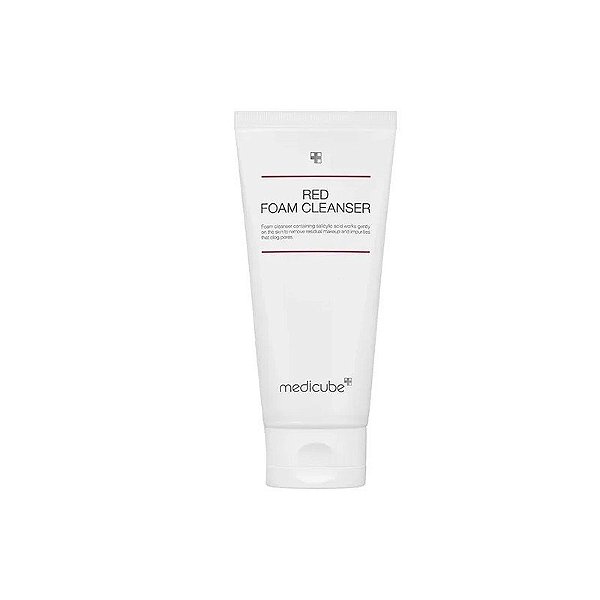 Espuma de Limpeza Facial Medicube Red Foam Cleanser de 120 ML