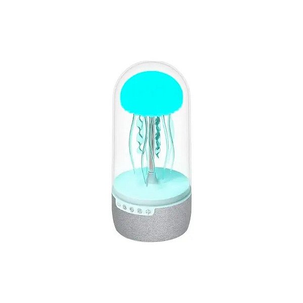 Caixa de Som Satélite Água Viva Max AS-113 - Bluetooth - RGB - Branco