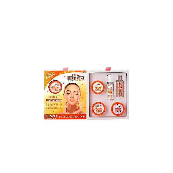 Kit Clareador Extra Iluminador Cosmo Glow White