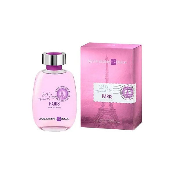 Perfume Mandarina Duck Let's Travel To Paris - Eau de Toilette - Feminino - 100ml