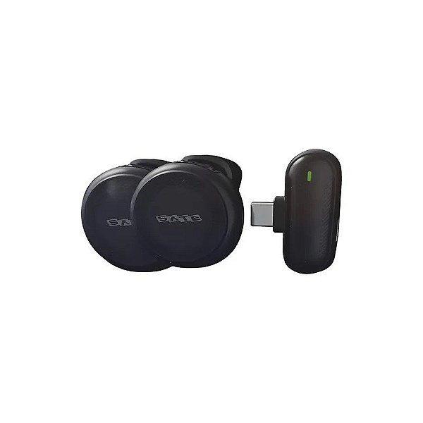 Microfone Sem Fio para Celular Satellite A-MK206 - Preto