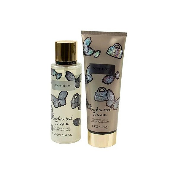 Kit Body Splash Dear Body Sonho Encantado - Feminino - 250ML + 226G