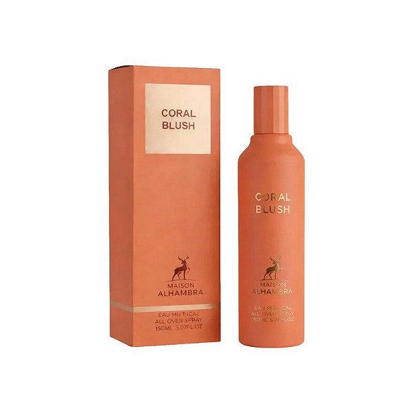 Splash Corporal Maison Alhambra Coral Blush - Água Mística - Unissex - 150ML