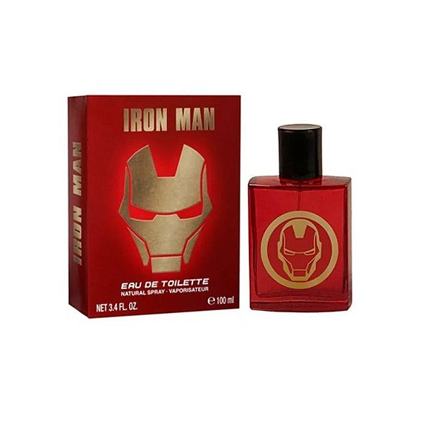 Perfume Marvel Homem de Ferro Eau de Toilette Masculino 100ML