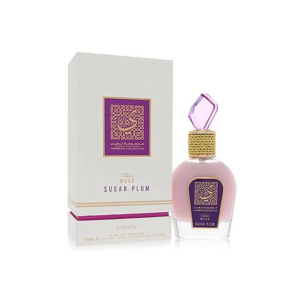 Perfume Lattafa Thameen Musk Sugar Plum Edp Unisex - 100ML