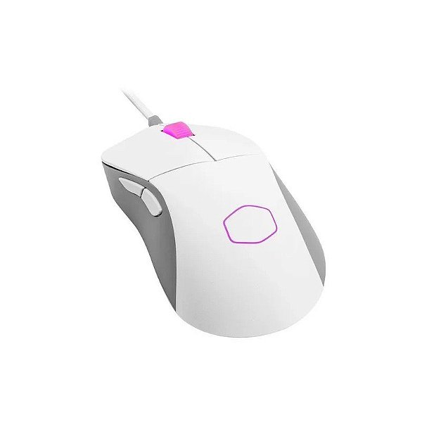 Mouse Cooler Master MM730 Branco/Cinza