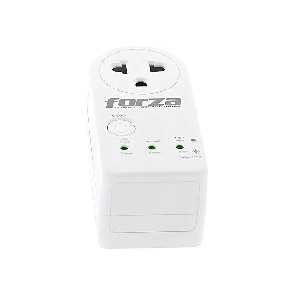 Protetor de Voltagem Forza Zion FVP-12128-N6 1800 W 220V Branco