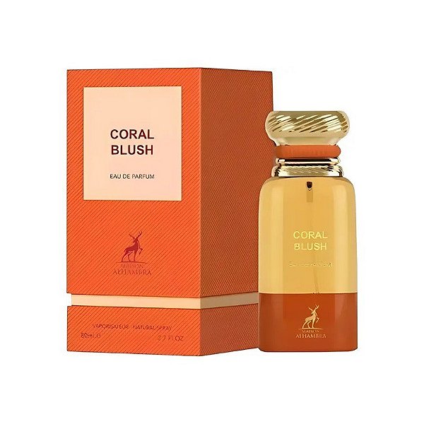 Perfume Maison Alhambra Coral Blush Eau de Parfum Unissex 80ML