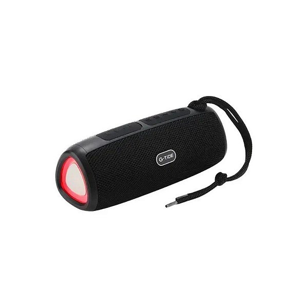 Caixa de Som Portátil G-Tide SH20 Bluetooth - Preto