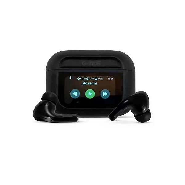 Fone de Ouvido G-Tide Future Pod Sem Fio - Preto