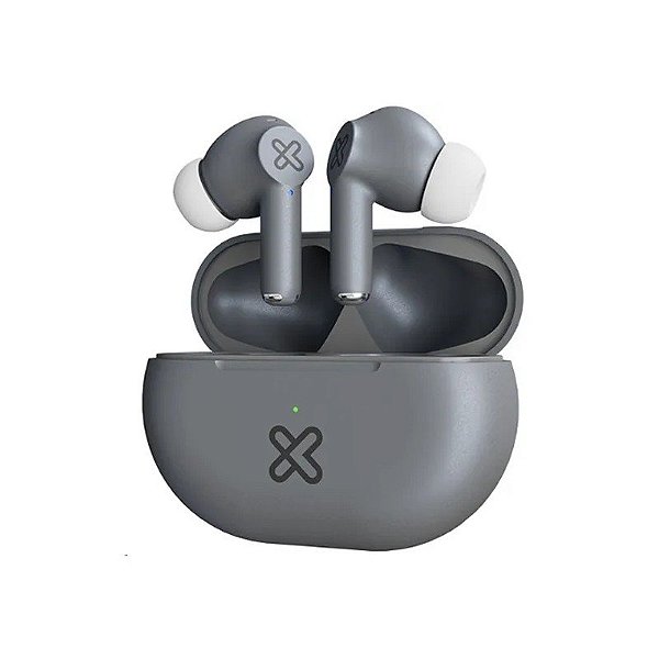 Fone de Ouvido Klip KTE-015GR Buds-Fi - Cinza