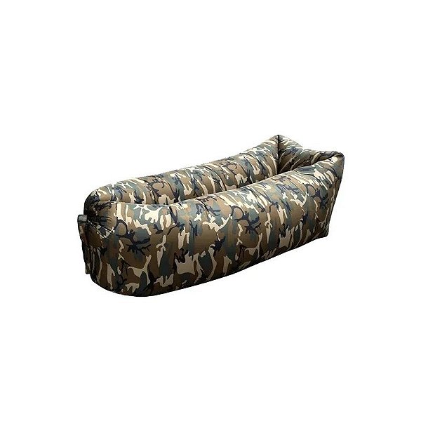 Sofá Inflável Xo SF01 Verde Militar