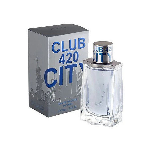 Perfume Ling Young Club 420 City Eau de Toilette Masculino 100ML