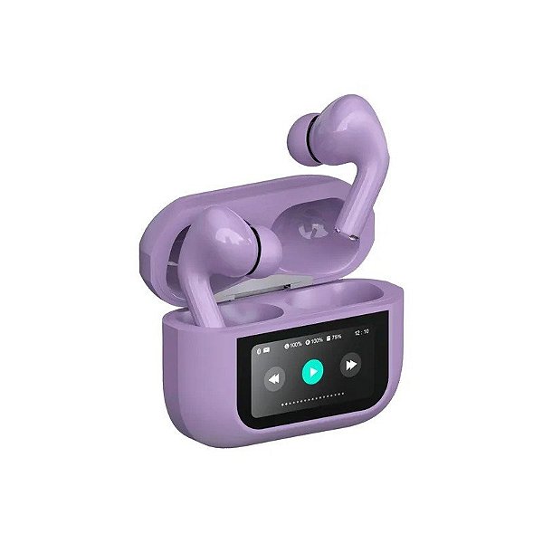 Fone de Ouvido G-Tide Future Pod DWS1 - Bluetooth - Painel Touchscreen - Lilas