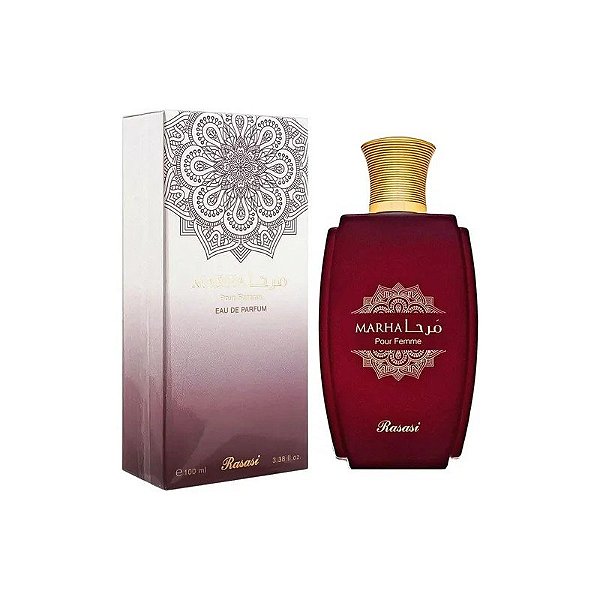 Perfume Rasasi Marha Pour Femme Eau de Parfum Feminino 100ML
