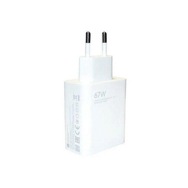Carregador para Tomada Xiaomi Mi 67W Combo Tipo-A MDY-12-Eh BRH6035E - Branco