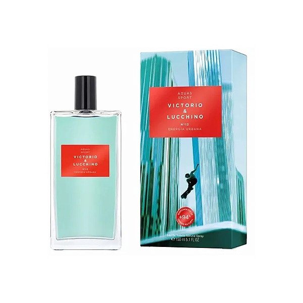 Perfume Masculino Victório & Lucchino Águas Sport Nº12 Energia Urbana Edt 150 ML