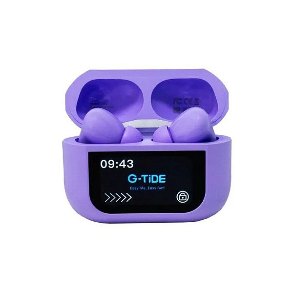 Fone de Ouvido G-Tide DWS1 Future Pod Wireless - Roxo
