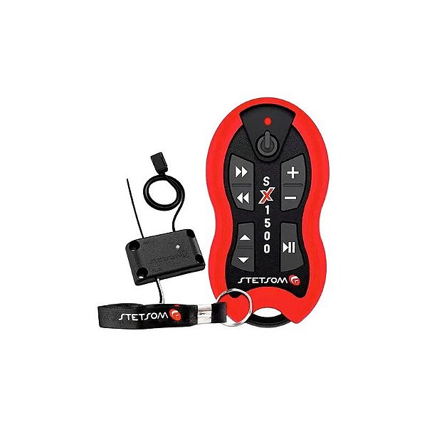 Controle Remoto Stetsom SX1500 - Longa Distância - 1500M - Vermelho