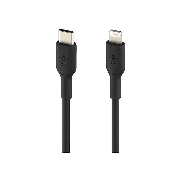 Cabo USB-C para Lightning Belkin X8000 - Preto 1 Metro