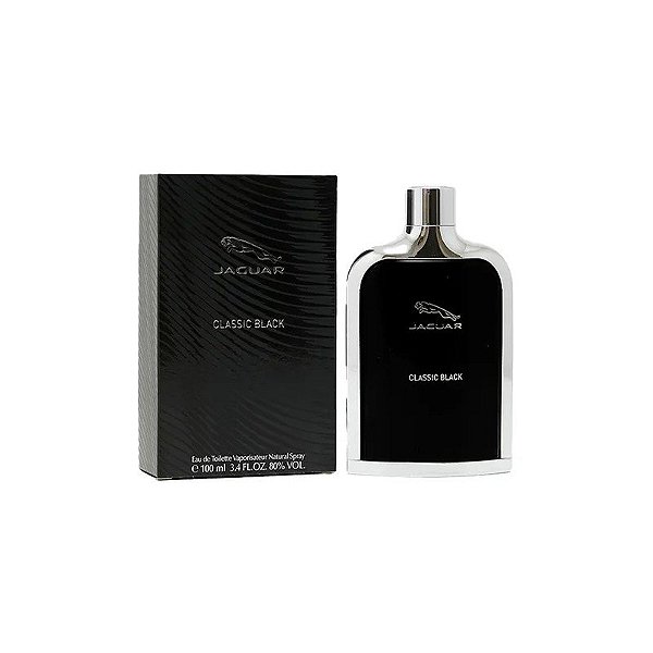 Perfume Jaguar Classic Black - Eau de Toilette - Masculino - 100 ML