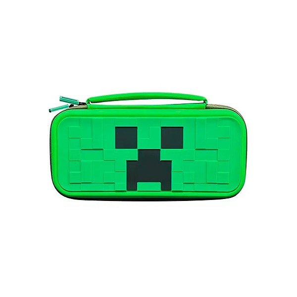Estojo para Nintendo Switch 2 Minecraft Verde