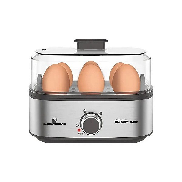 Cozinhador de Ovos Electrobras Easy Egg EBEG-06 300 W 220V - Prata/Preto