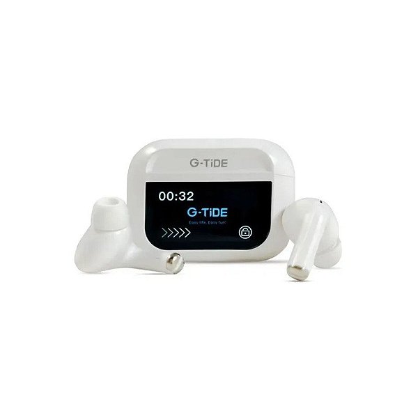 Fone de Ouvido G-Tide Future Pod Sem Fio - Branco