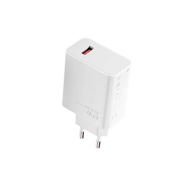 Carregador de Tomada Xiaomi MDY-12-Eh BHR07SKEU 67W USB-A - Branco