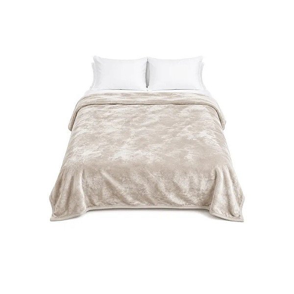 Cobertor Goldsun Bege Claro 188 X 226 CM