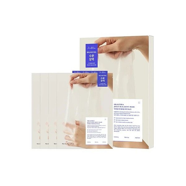 Máscara Facial DR. Althea Jelly Seal Dewy Mask - 4 Unidades
