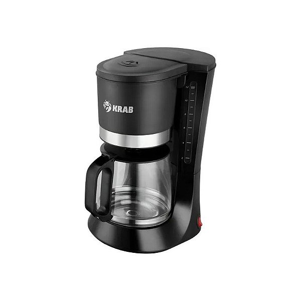 Cafeteira Krab KBCE1200 700 W 220V - Preto 1.2 L