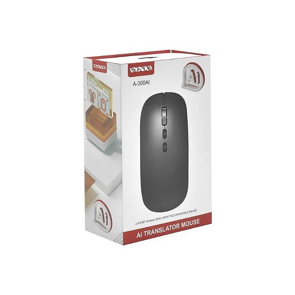 Mouse Satélite A-300AI Sem Fio - Preto