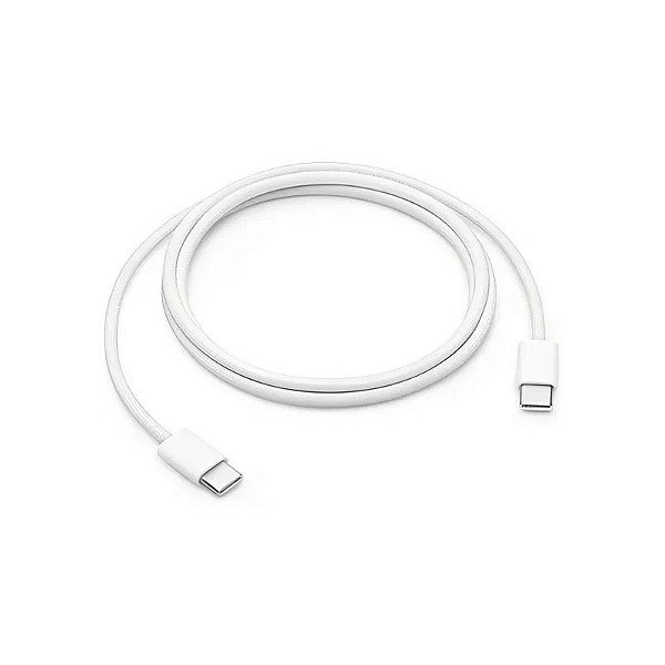 Cabo USB-C para USB-C Apple MQKJ3ZM/A 1m Branco