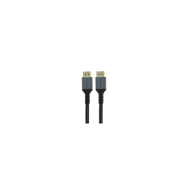 Cabo HDMI para HDMI FTX CT-HD8K-AG5 de 5 metros 8K - Preto e Cinza