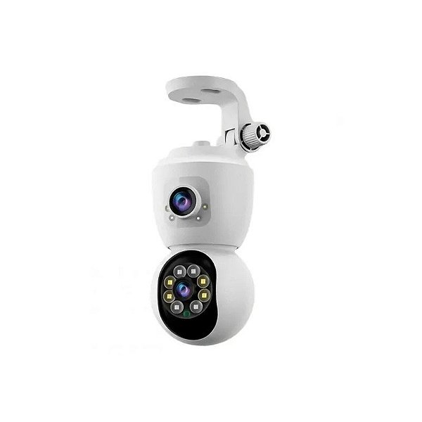 Câmera de Segurança Satélite A-CAM8001D 4MP Wi-Fi - Branco