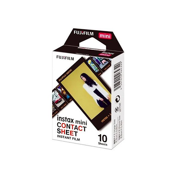 10 Pacotes de Filme Fuji Instax para Kontaktfolha Instax Mini