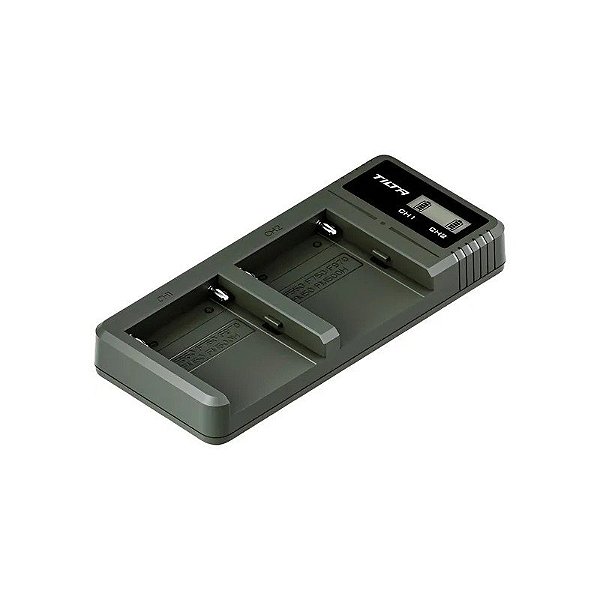 Carregador de Bateria Tilta Duplo para Bateria Sony Série L/NP-F - Verde (TBC-LS-GN)
