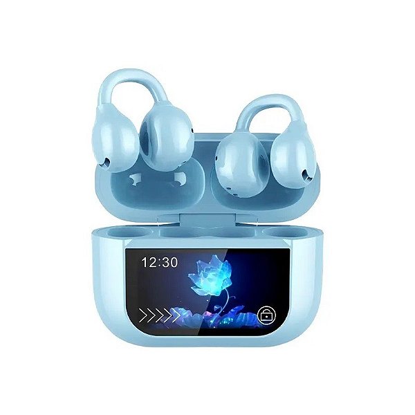 Fone de Ouvido Sem Fio G-Tide Future Clip com NC - Azul/Claro